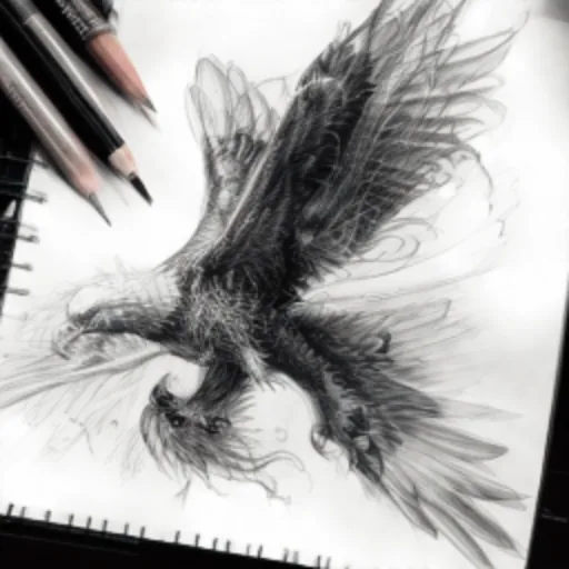 Eagle and phoenix: Eagle
