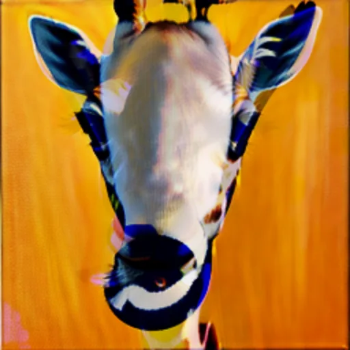 Giraffe and penguin: Giraffe
