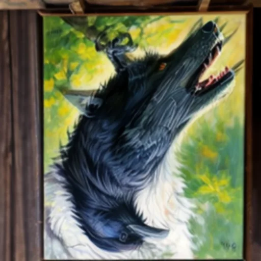 Wolf and raven: Wolf